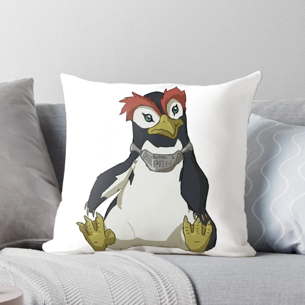 Soft, plush PenPen pillow from the Neon Genesis Evangelion anime series