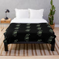 Neon plush blanket featuring the Catfish and the Bottlemen band logo and artwork