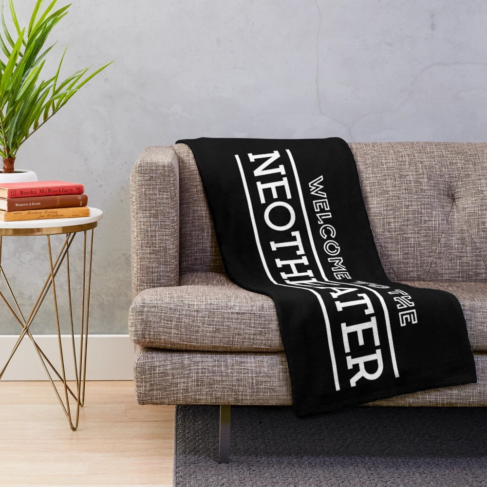 Neotheater Inspired Plush Blanket for AJR Fans