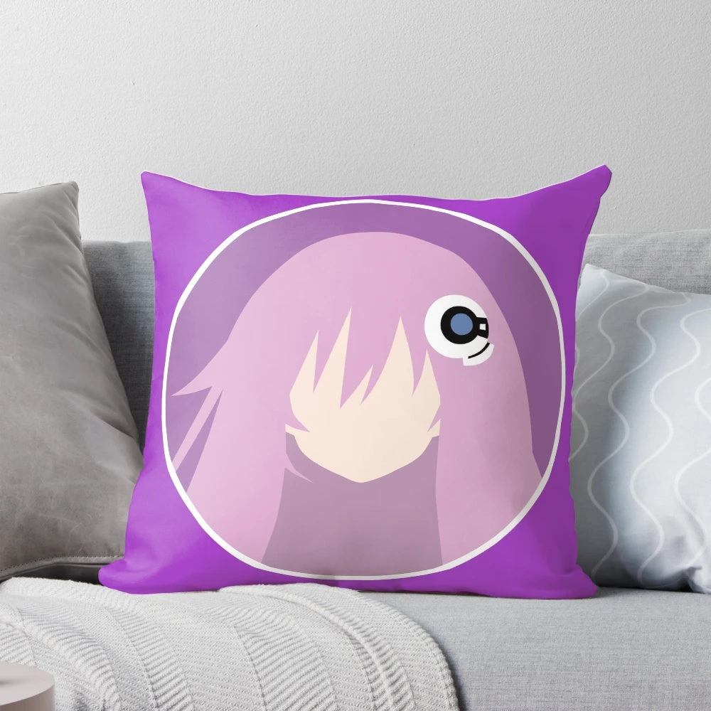 Nepgear Purple S Pillow - Soft and Comfortable Anime Pillow featuring the CPU Candidate from the Neptunia series