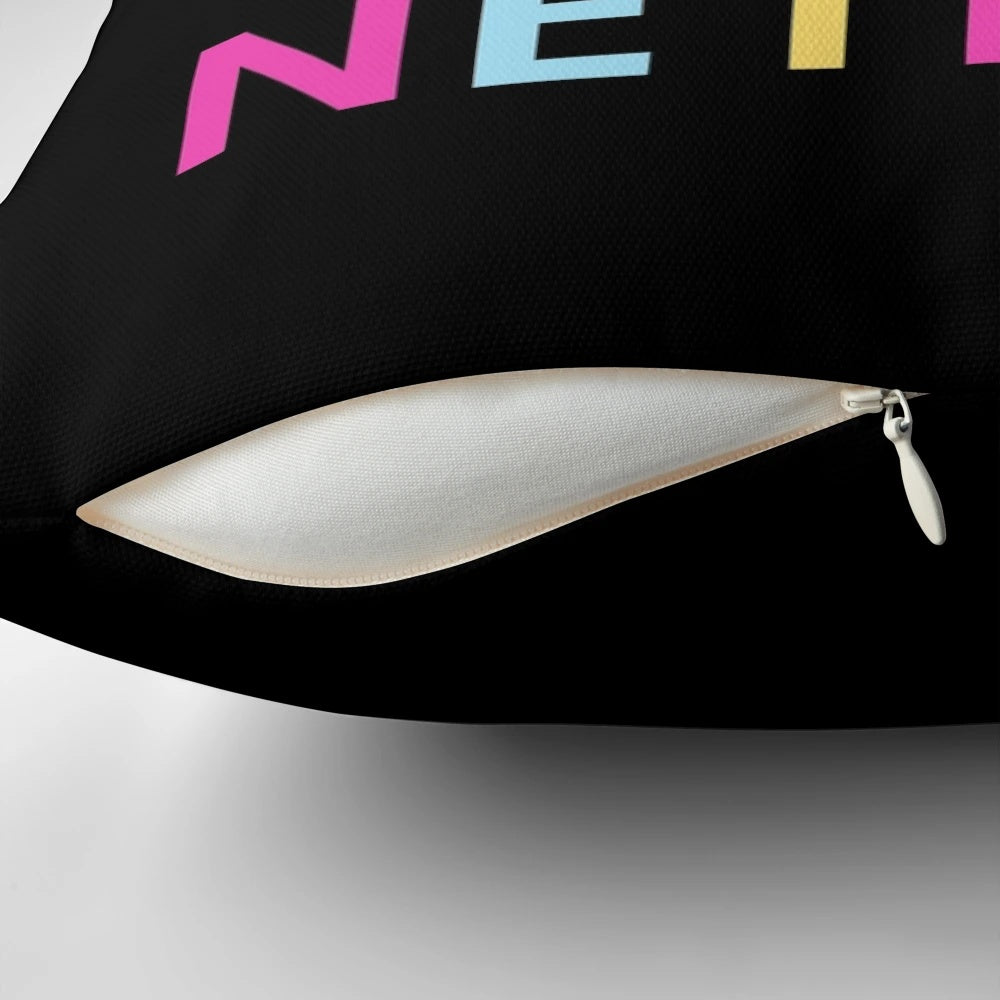 A comfortable pillow featuring a design for the passionate netball player or fan