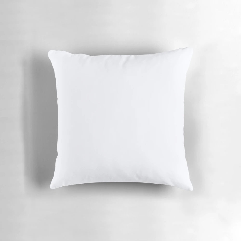 Neutral solid ghost white pillow by OZCushions, featuring a bright and crisp white color for modern home decor.