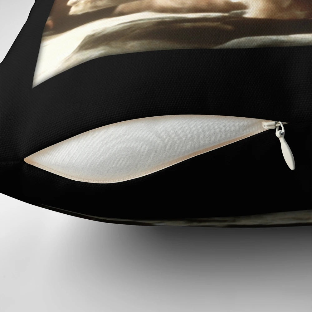 "Never Give Up" The NeverEnding Story-inspired Motivational Pillow