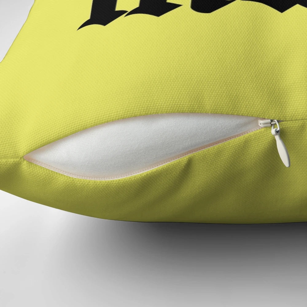 Newcastle United football club pillow featuring the Toon Army logo and players