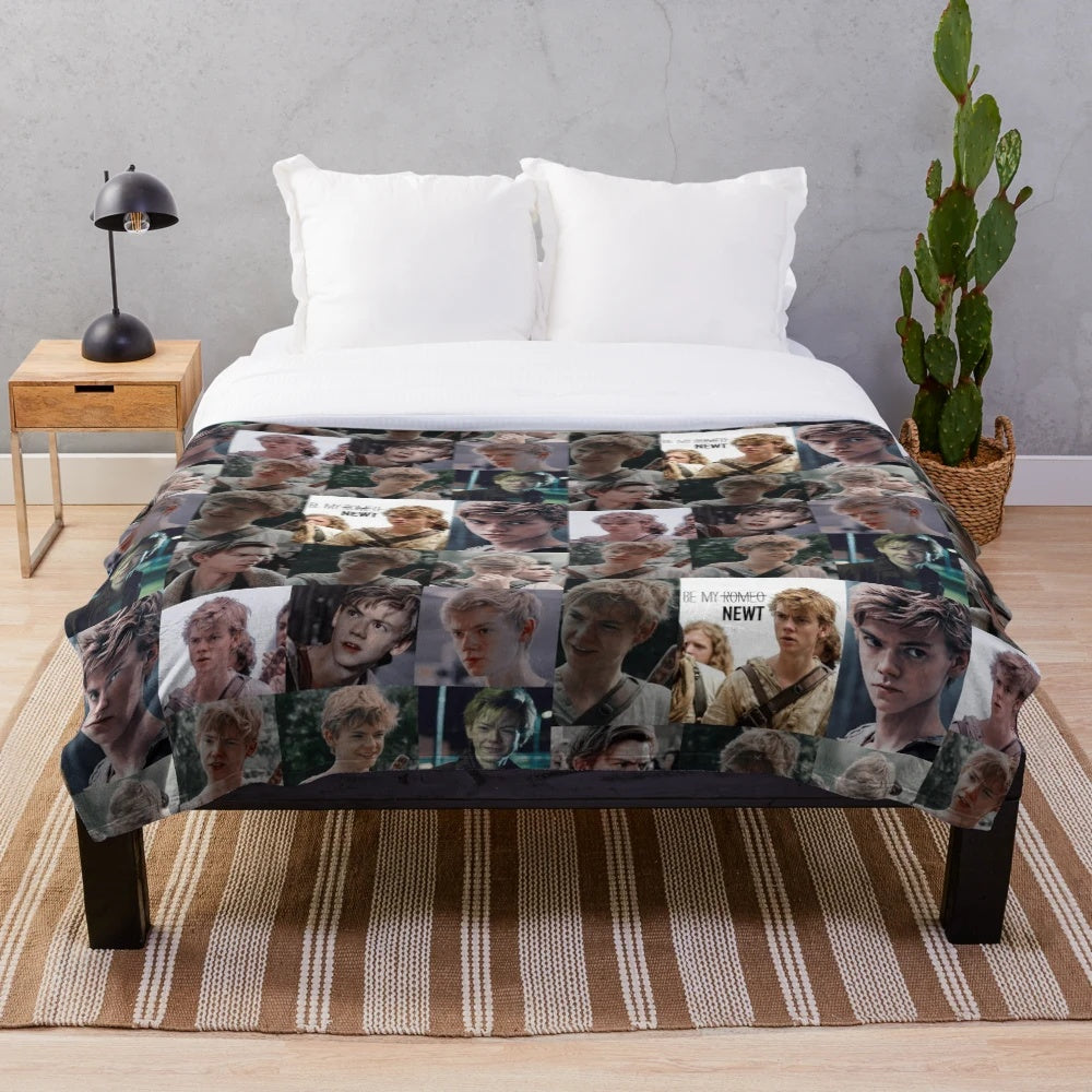 Newt Plush Blanket - Maze Runner Inspired Merchandise
