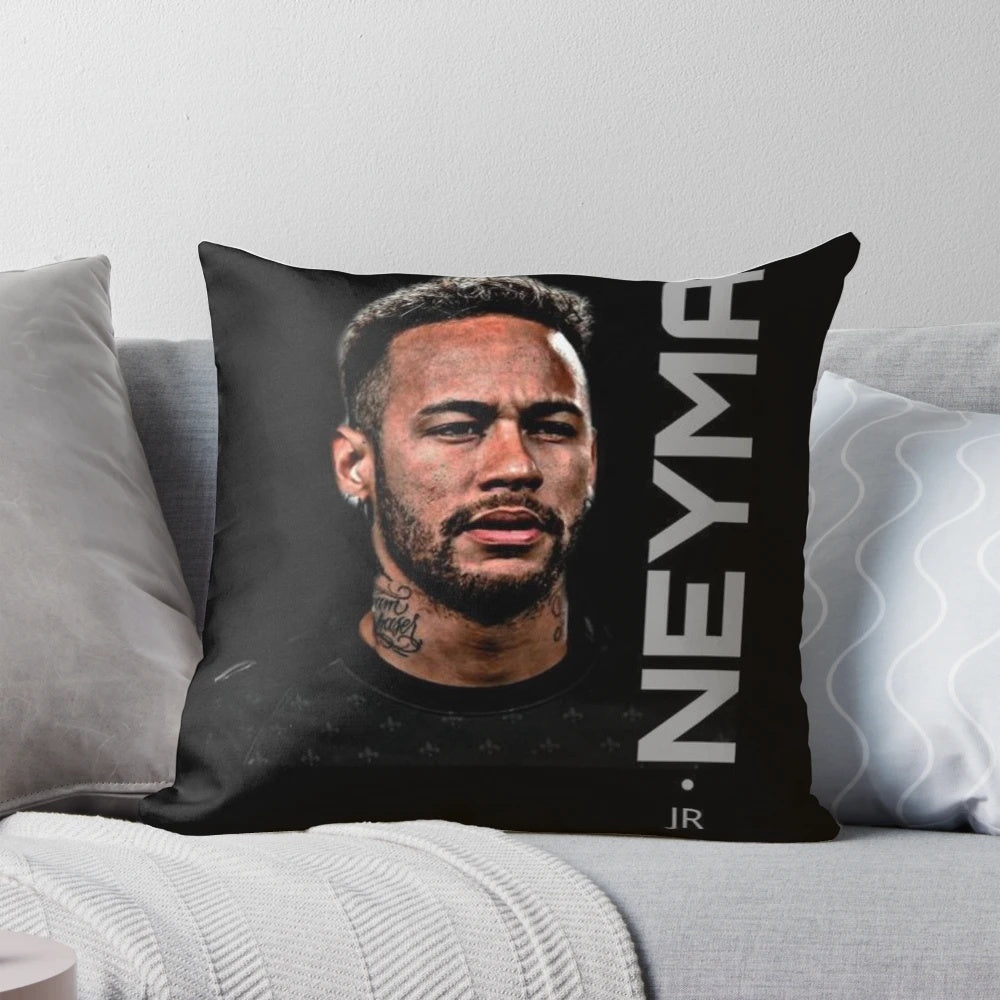 Neymar Brazil Football Pillow - Comfortable and Stylish World Cup 2022 Decor