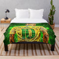 Neymar Brazil National Team Inspired Plush Blanket