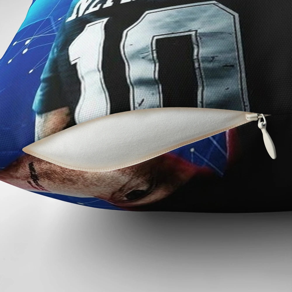 Neymar Jr. Soccer Player Pillow with an Inspiring Design