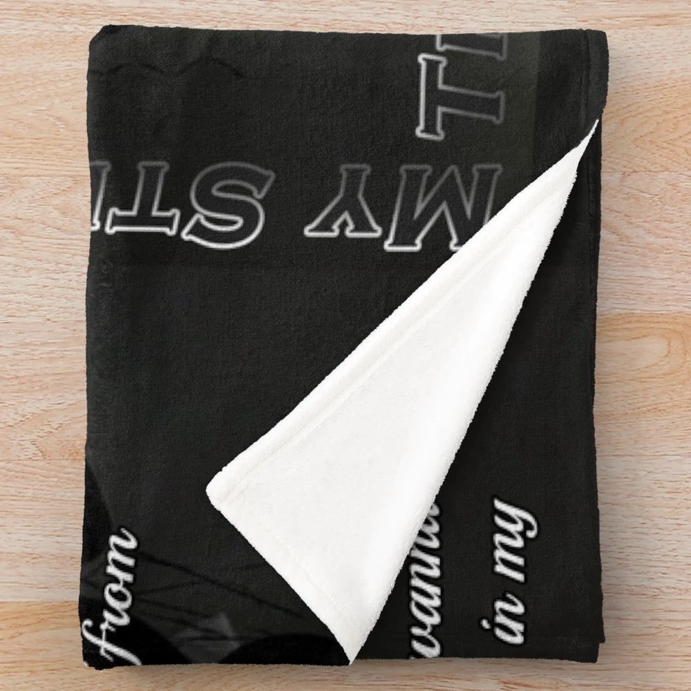 NF The Search Inspired Plush Blanket