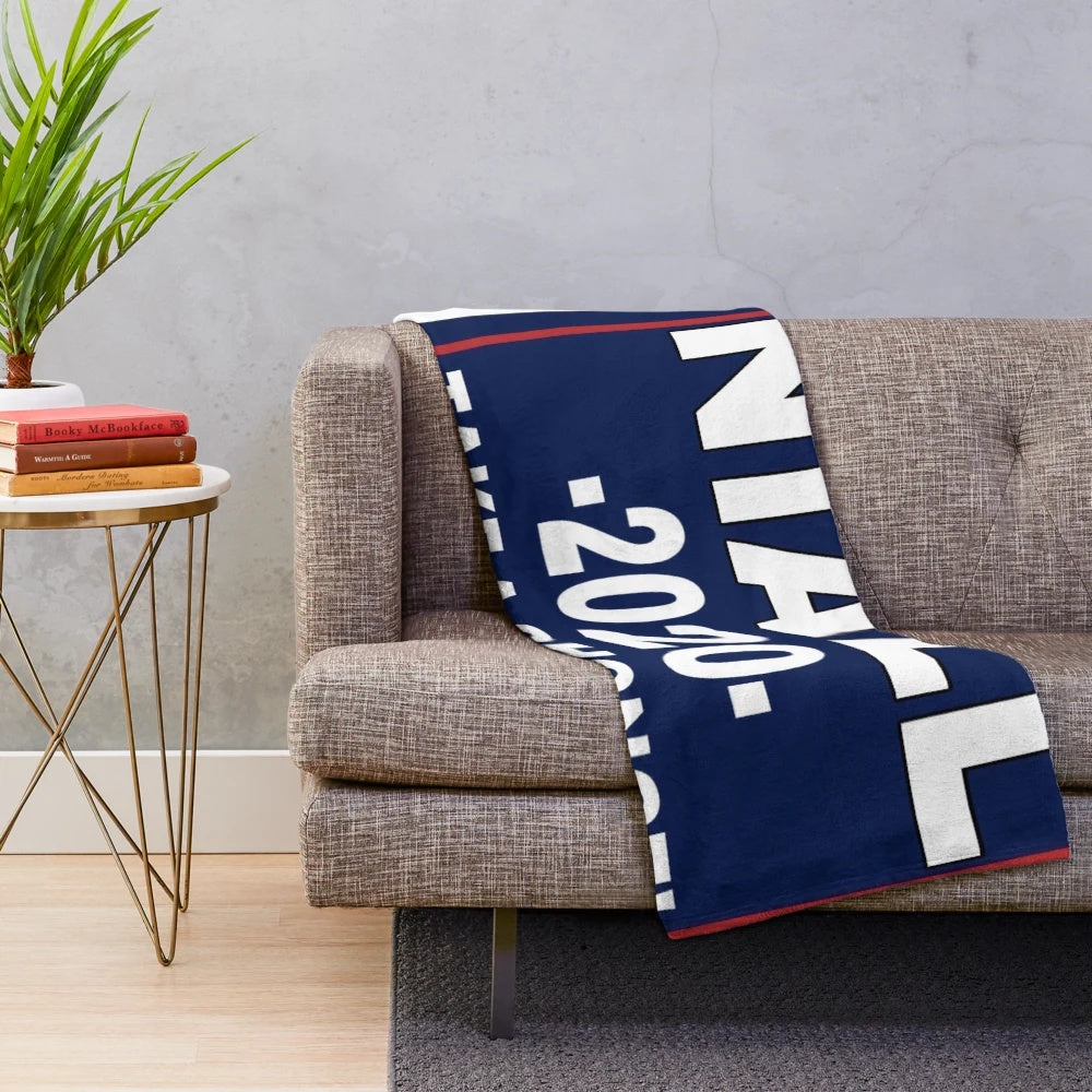 Niall Horan-inspired plush blanket with "Take A Chonce!" design