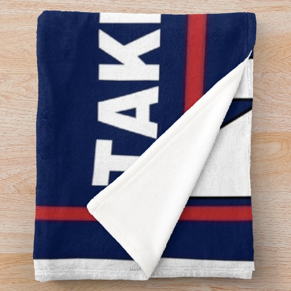 Niall Horan-inspired plush blanket with "Take A Chonce!" design