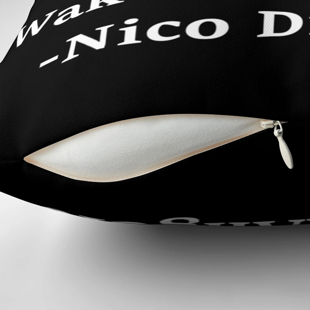 Nico Di Angelo Quote Pillow - Inspired by the Percy Jackson and Greek Mythology Riordanverse