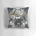 Nier: Automata themed pillow case featuring characters 2B, 9S, and Pods 153 and 042