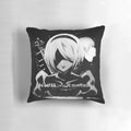 Nier Automata 2B Yorha Anime Pillow with Machine War Design