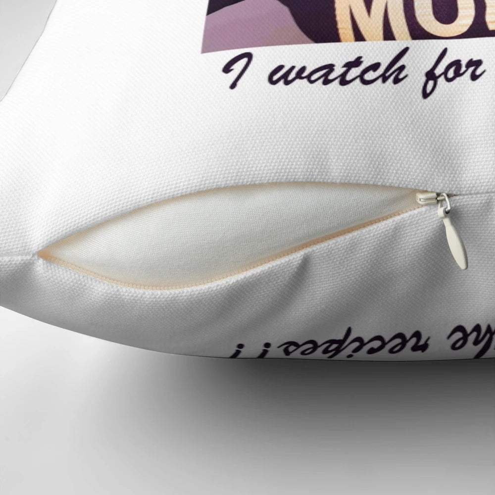 Soft and comfortable Nigella Lawson-themed pillow for kitchen and home decor