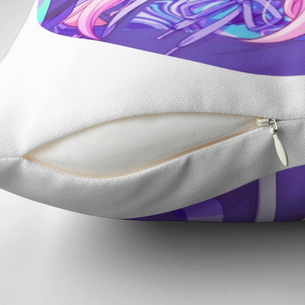 Nightcord at 25 anime-inspired decorative pillow featuring characters like Miku, Kaito, and Rin