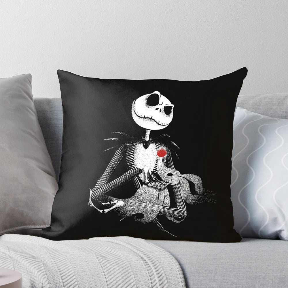 The Gourdfather Pillow featuring Jack Skellington, the Pumpkin King from Nightmare Before Christmas