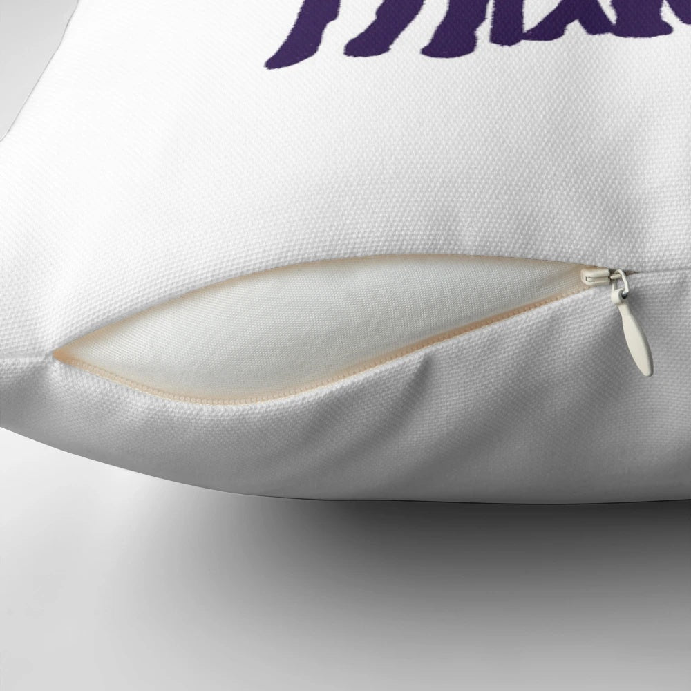 A unique and creepy 'A Million Bucks' deer-themed pillow for a humorous and macabre decor.