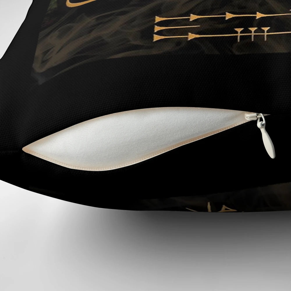Nightwish band tour music pillow featuring the band's logo and imagery