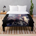 Nikki Sixx Poster Plush Blanket