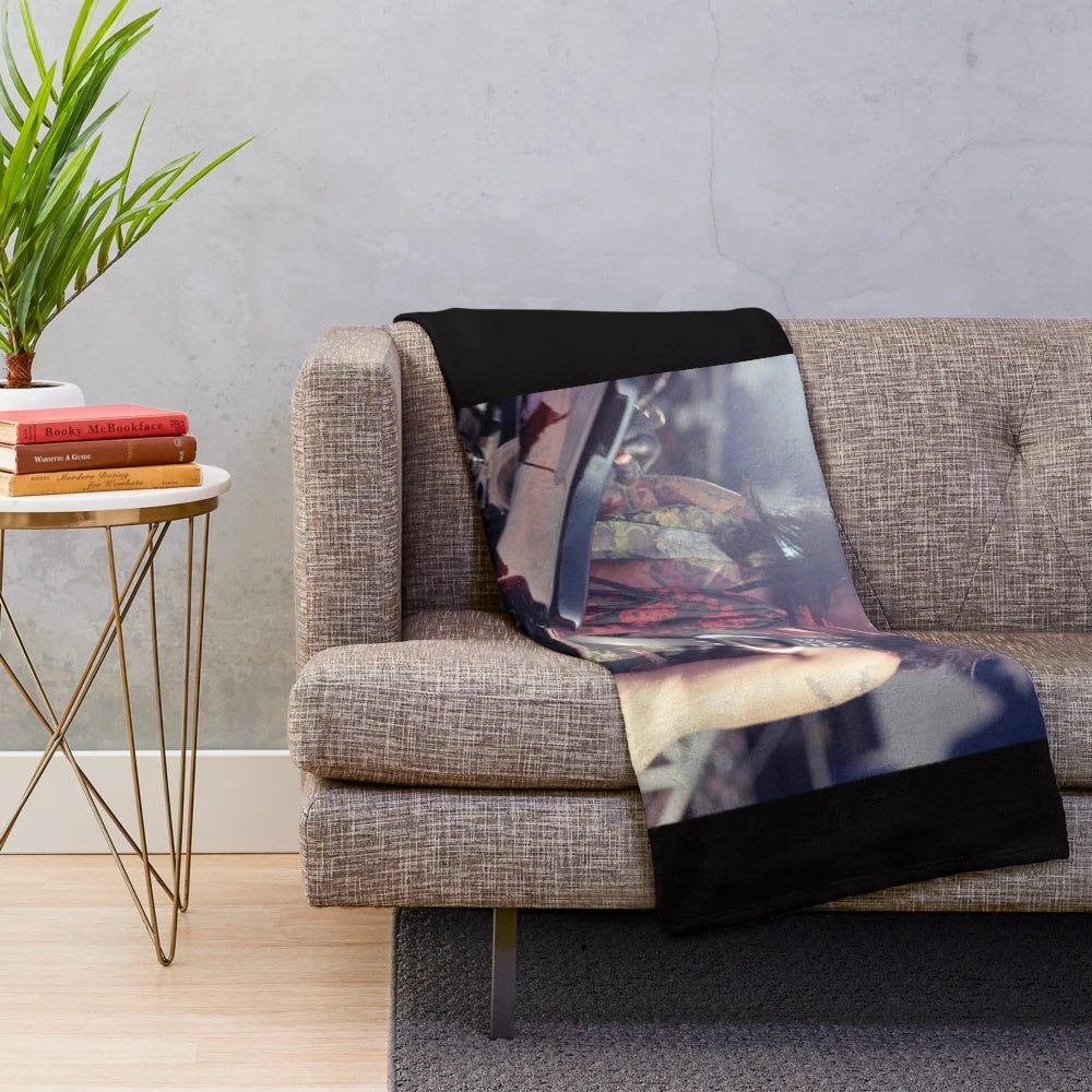 Nikki Sixx Poster Plush Blanket