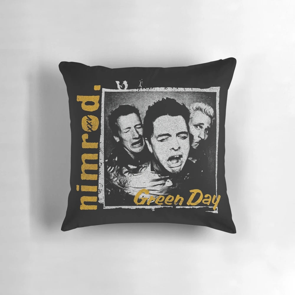 Nimrod XXV Punk Pillow featuring Green Day-inspired graphics