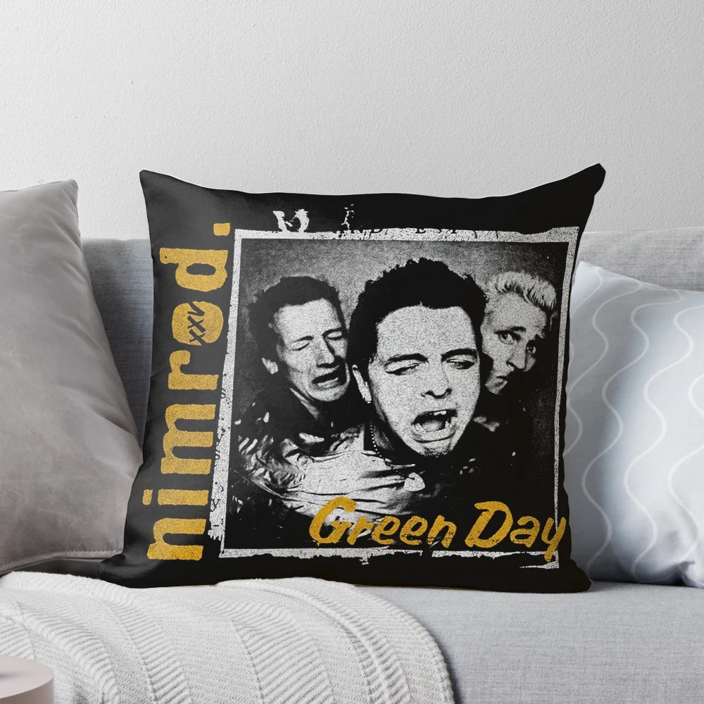 Nimrod XXV Punk Pillow featuring Green Day-inspired graphics