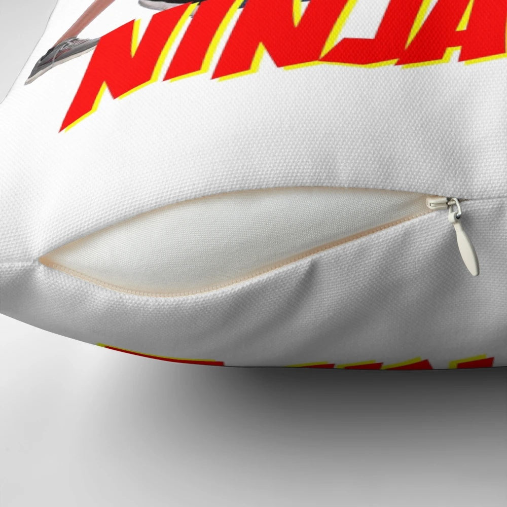 Ninja Kidz Party Pillow featuring characters from the popular Ninja Kidz YouTube channel