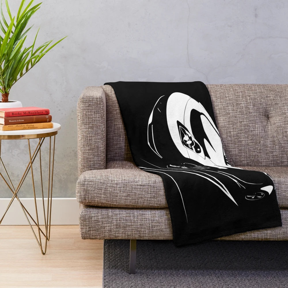 Nissan 350z plush blanket for car enthusiasts