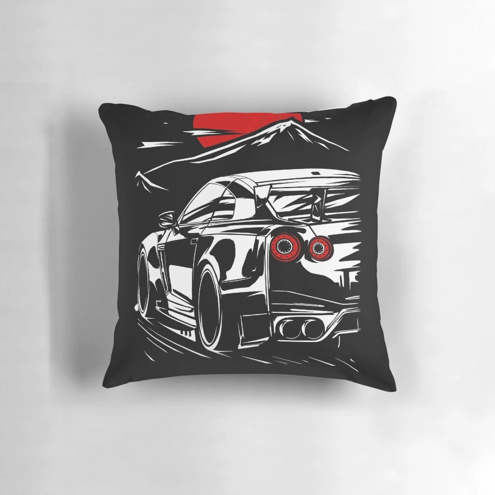 Nissan GT-R Nismo racing pillow with Haruna design