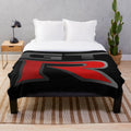 Nissan GTR logo plush blanket