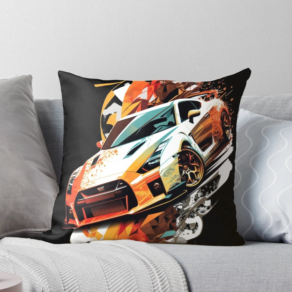 Nissan GTR R35 Nismo Pillow - Stylish and Comfortable Car Enthusiast Décor