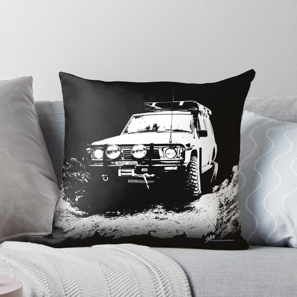 Nissan Patrol GQ 4WD Pillow - Tough, Rugged Off-Road Style