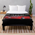 Stanced Nissan S14 240 Kouki plush blanket for car enthusiasts