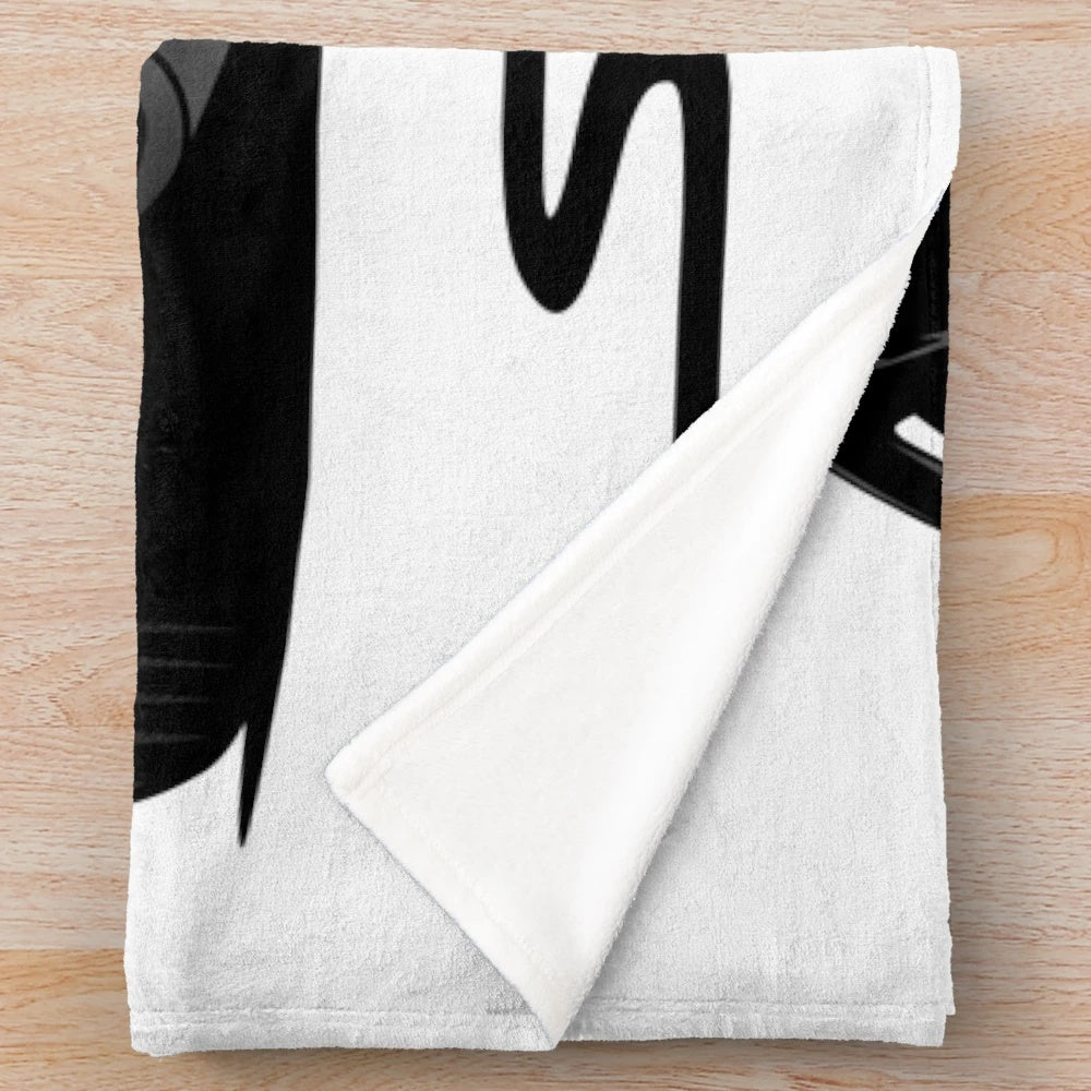 Nissan S15 Spec R inspired plush blanket for car enthusiasts
