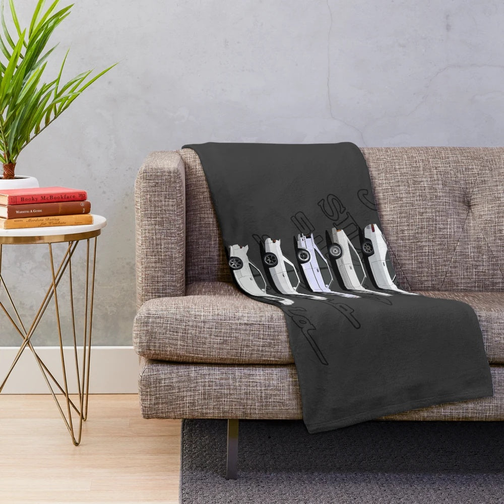 Nissan Silvia Generations inspired plush blanket