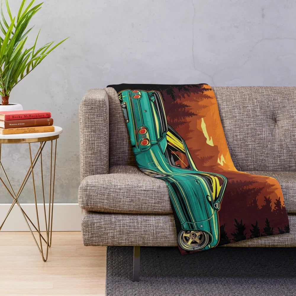 Nissan Skyline R32 BNR plush blanket