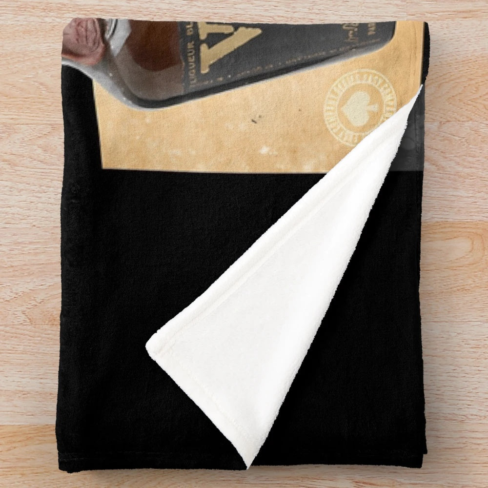 Nix Vat 69 inspired plush blanket with World War II and Band of Brothers design