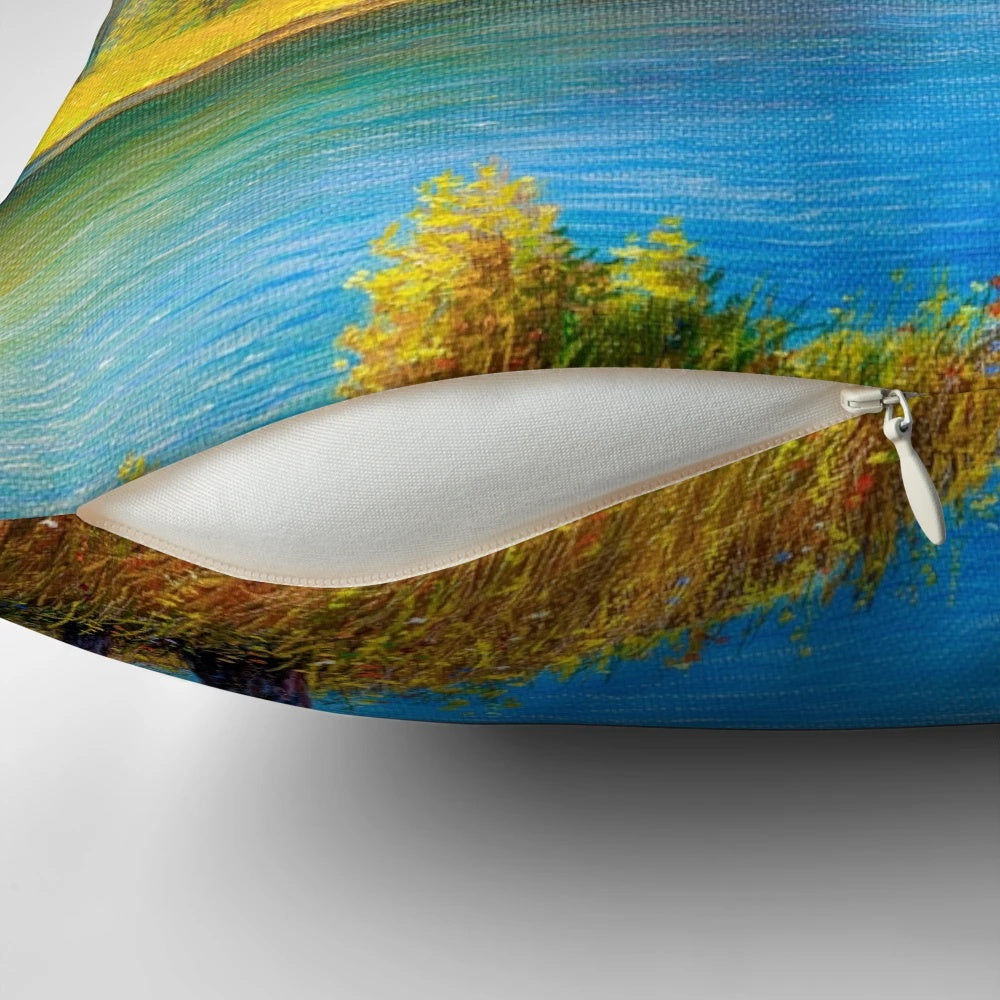 A plush, comforting pillow with the message "No More Pain" - an inspiring JW ministry supply.