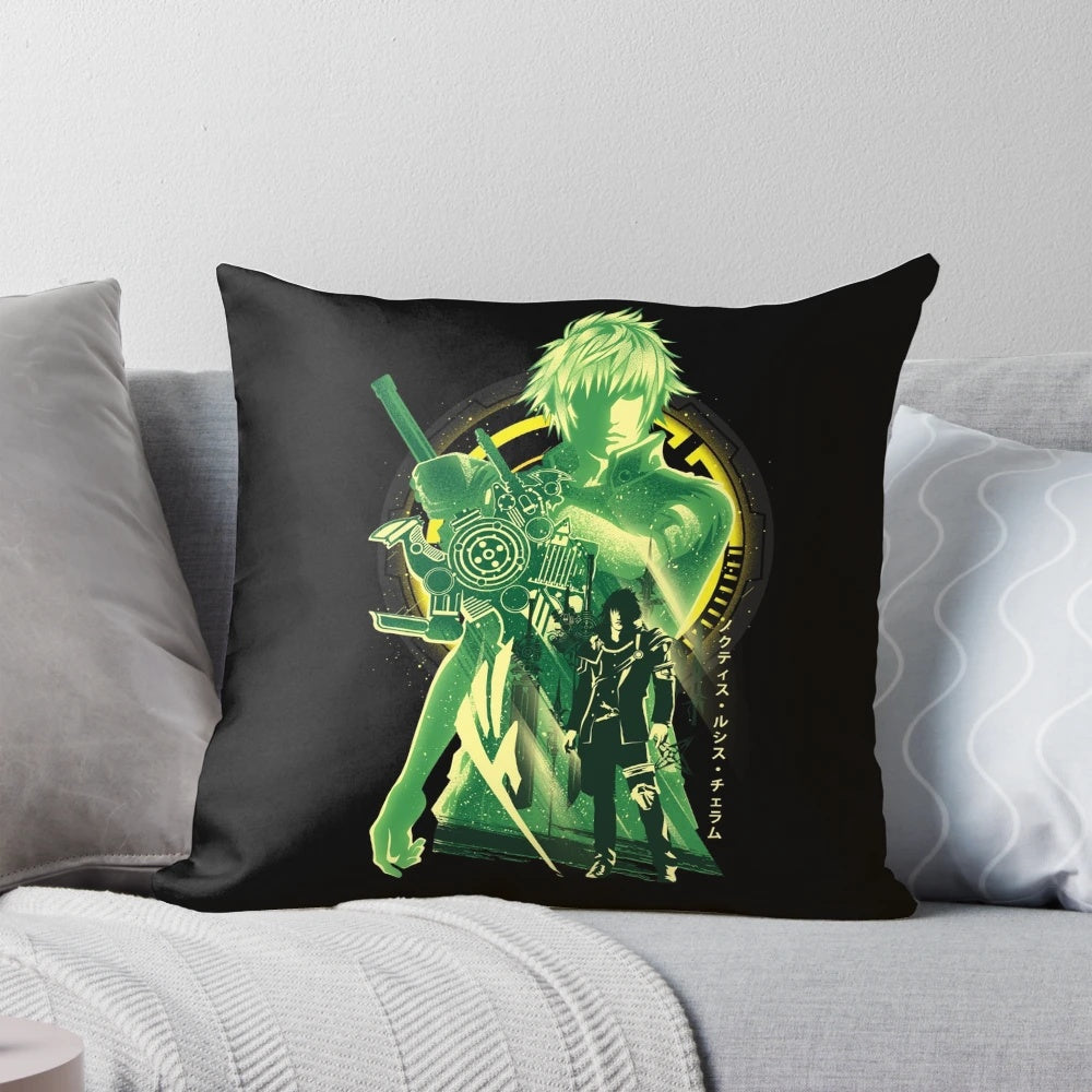 Noctis Lucis Caelum Prince of Insomnia Pillow - Final Fantasy 15 Themed Gaming Accessory