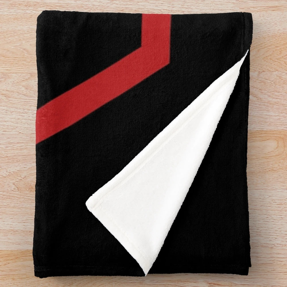 Brotherhood of Nod Plush Blanket featuring the iconic Nod logo and faction design