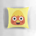 Noodle & Pals Kernel Face Plush Pillow - Soft, Cuddly Cartoon Character for Kids and Toddlers