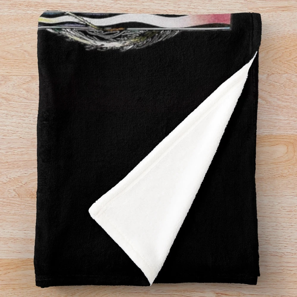 Nosferatu inspired Kinski plush blanket featuring the iconic German horror movie character