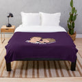 Plush blanket featuring Buffy the Vampire Slayer's Giles and Joyce's "Band Candy" design