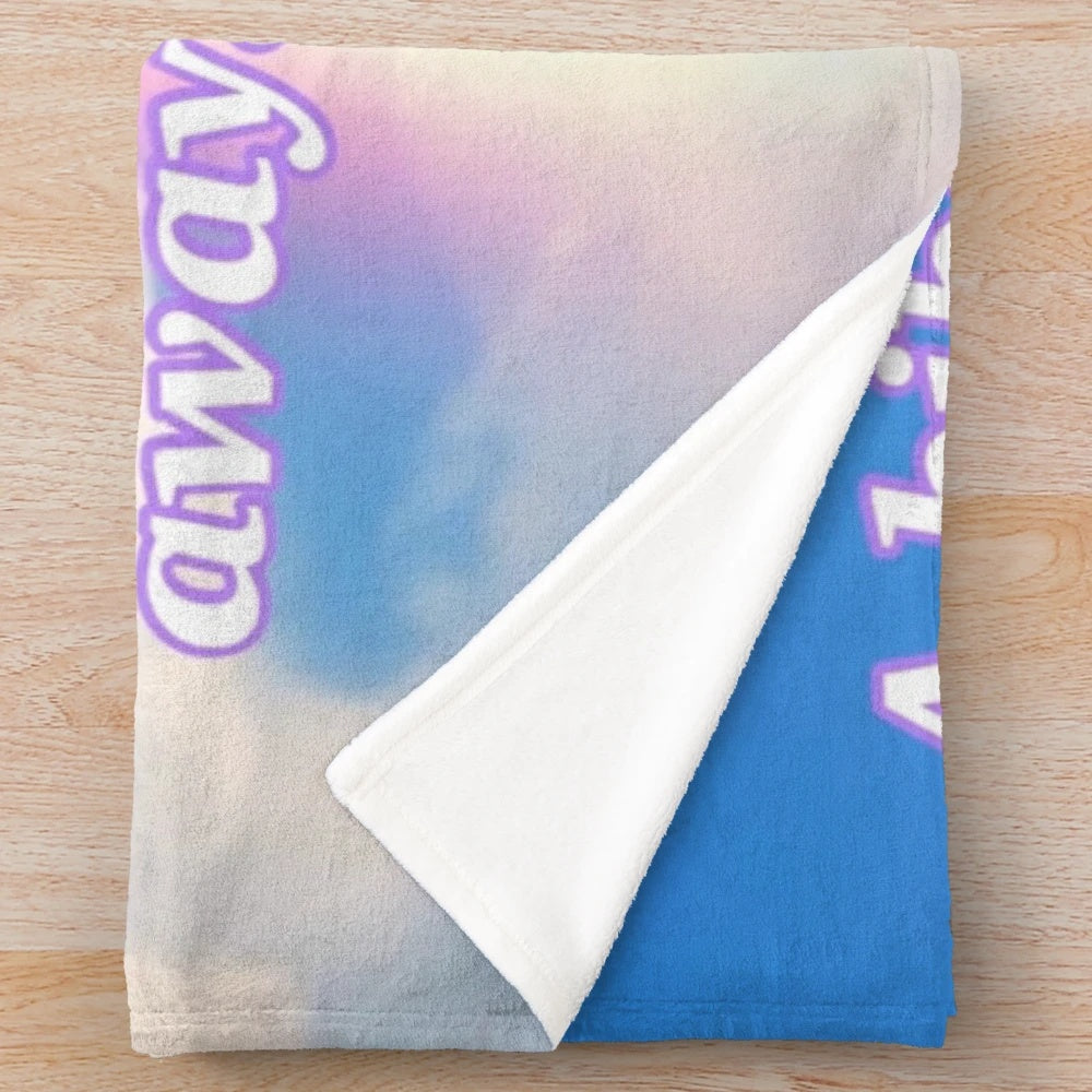 Cozy plush blanket featuring the iconic Bibble meme
