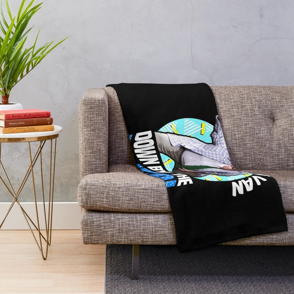 Nostalgic Chris Farley graphic plush blanket