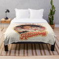 David Hasselhoff "The Hoff" plush blanket with Knight Rider and German culture references