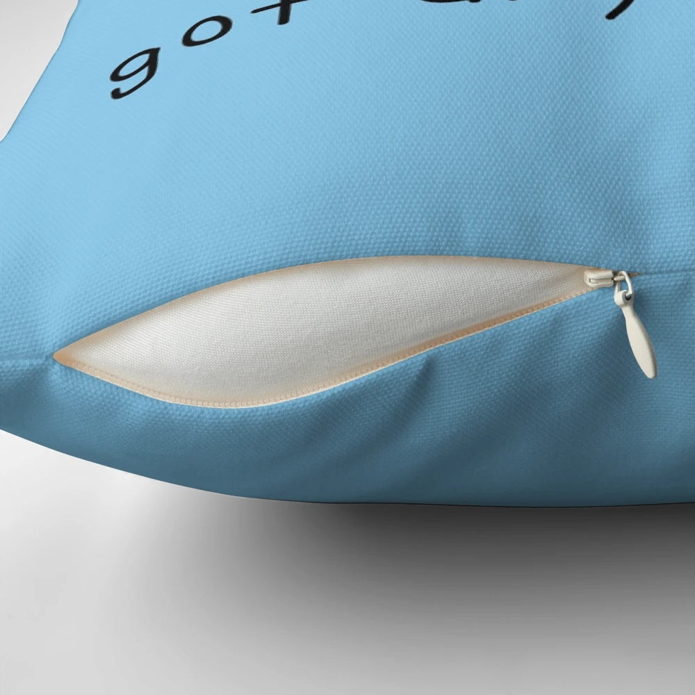 Pillow featuring a nostalgic duck song design