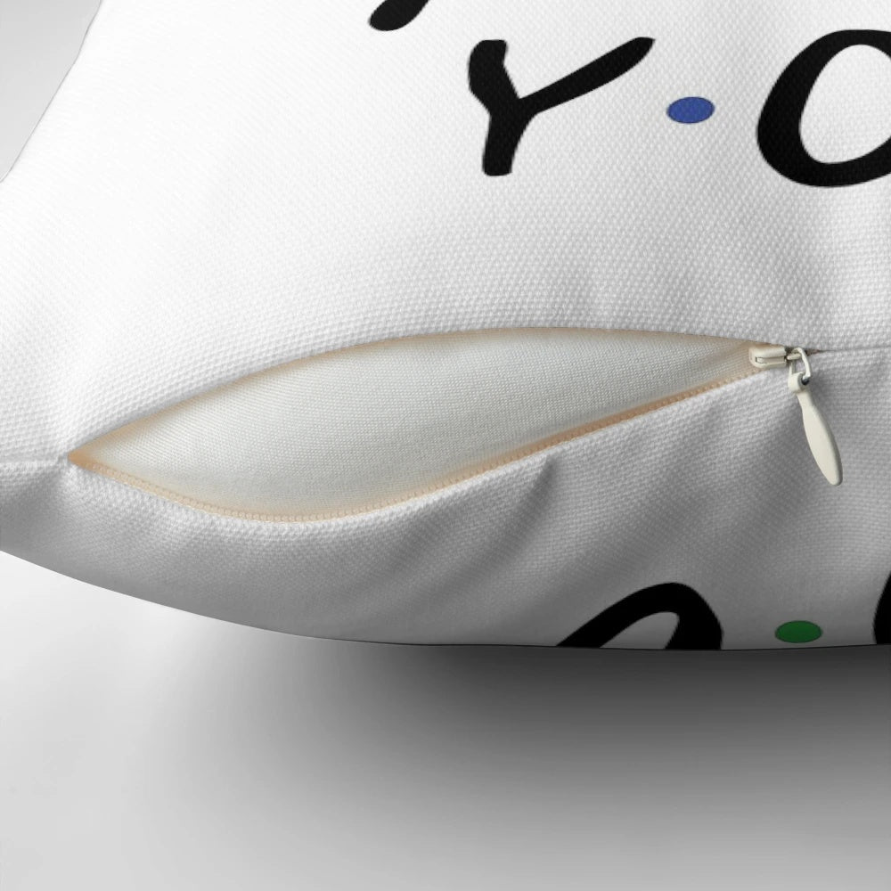 Friends TV Show Themed Pillow