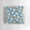 Decorative throw pillow featuring the cast of the classic TV show "The Golden Girls